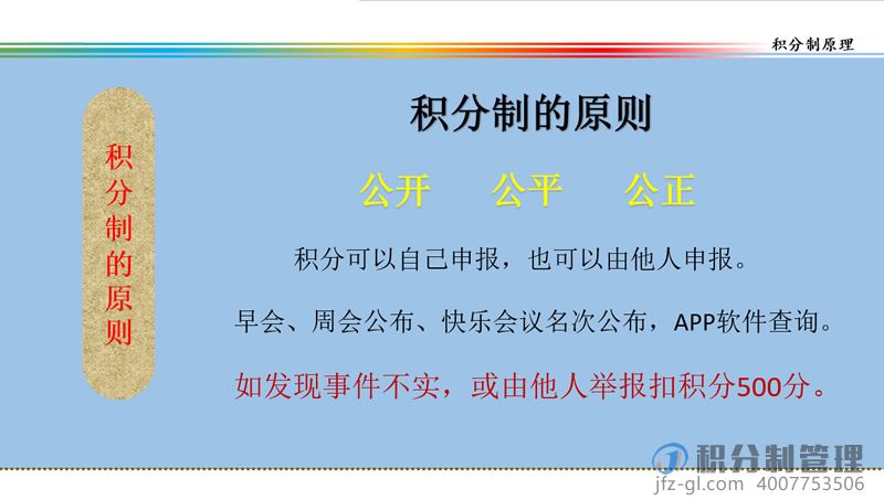 音响设备公司积分制管理启动培训教材ppt(图7)