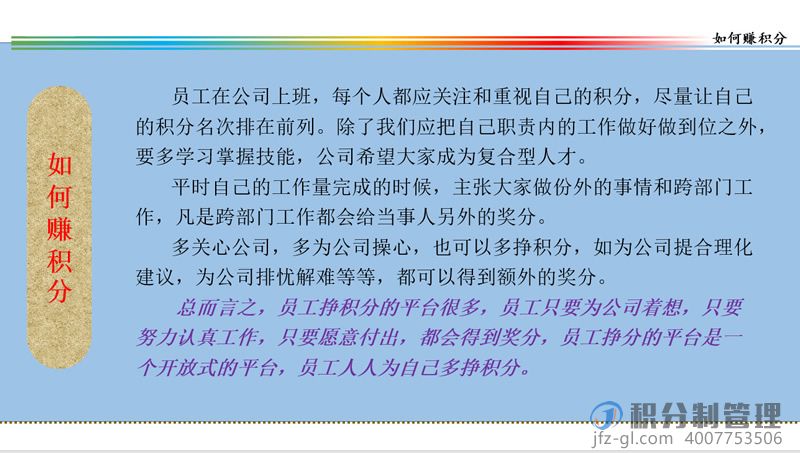 音响设备公司积分制管理启动培训教材ppt(图31)